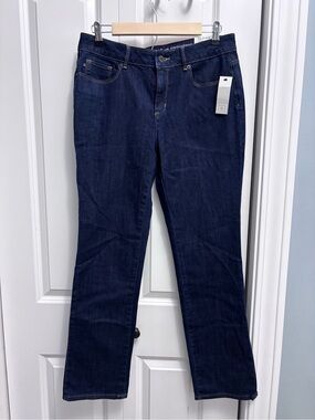 Liz Claiborne Dark Blue Women's Straight Leg Jeans